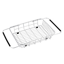 Extendable Stainless Steel Dish Drainer Basket