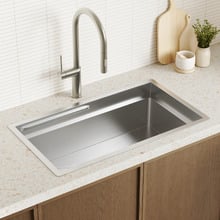 Belle Luxe 750mm Single Stainless Steel Kitchen Sink