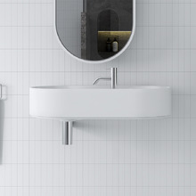 Lune Oval Solid Surface Basin
