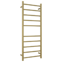 430 x 1100mm Round Heated Towel Rail