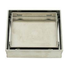 Tile Insert 100mm Stainless Steel  Floor Waste With 50mm Outlet
