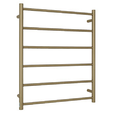 Non-Heated 700 x 830mm 6 Bar Round Ladder Towel Rail