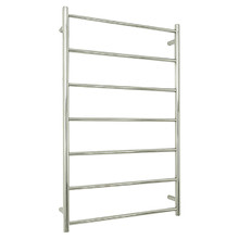 Non-Heated 700 x 1130mm 7 Bar Round Towel Rail