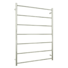 Non-Heated 800 x 1130mm Mirror Polished Round Towel Rail