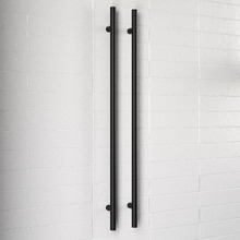 Round 950mm Heated Vertical Towel Rail