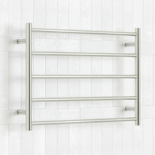 750 x 550mm Low Voltage Round Heated Towel Rail