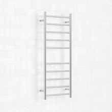 430 x 1100mm Low Voltage Round Heated Towel Rail
