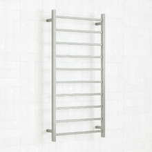 600 x 1200mm 10 Bar Square Heated Towel Rail