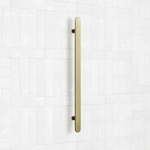 900mm Single Heated Vertical Towel Bar