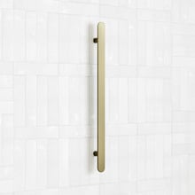 930mm Single Heated Vertical Towel Bar