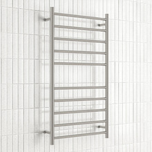 600 x 1100mm Round Heated Towel Rail