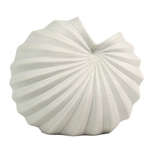 White Spiral Oceania Vase