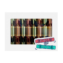 8 Piece Velvet Forest Luxury Christmas Cracker Set