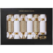 Champagne Sparkling Luxury Christmas Crackers (Set of 8)