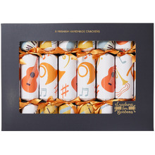 Jazz Music Party Novelty Christmas Crackers (Set of 8)