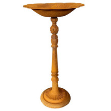 Rust Metal Bird Bath