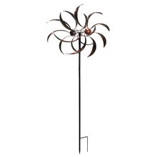 Double Leaves Wind Spinner