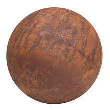 Corten Ball Garden Ornament