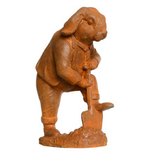 Aretha Dig Rabbit Garden Statue