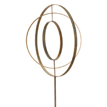 Billie Sculpture Ring Garden Stake