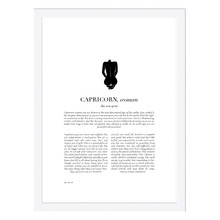 Capricorn Woman II Printed Wall Art