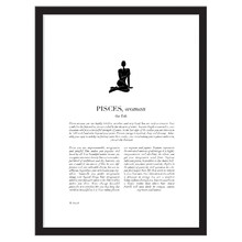 Pisces Woman II Printed Wall Art