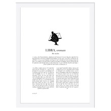 Libra Woman II Printed Wall Art