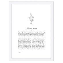 Zodiac Woman I Libra Printed Wall Art