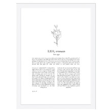 Zodiac Woman I Leo Printed Wall Art