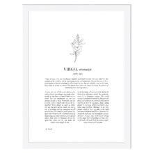 Zodiac Woman I Virgo Printed Wall Art