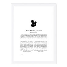 Aquarius Woman II Printed Wall Art
