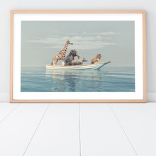 Noah's Ark Framed Paper Print Wall Art