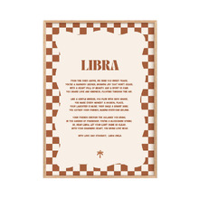 Zodiac Libra Child Paper Print Wall Art