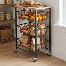 Brook Kitchen Storage Trolley