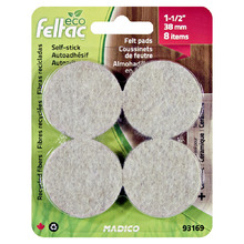 Eco Feltac 3.8cm Floor Protectors (Set of 8)
