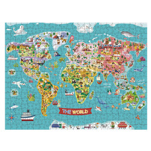 Tookyland 500 Piece World Map Jigsaw Puzzle