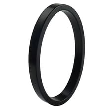 Black Zinc Alloy Floating House Number