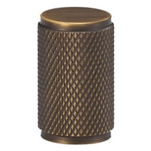 Floreat Round Brass Knob (Set of 2)
