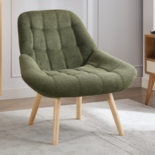 Brittany Rubberwood Accent Chair