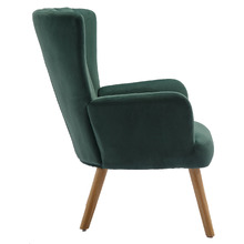 Elyse Velvet Armchair