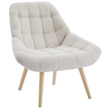 Brittany Rubberwood Accent Chair