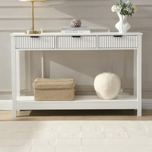 Irie 3 Drawer Console Table
