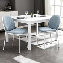 Ivo Linen-Look Dining Chairs (Set of 2)