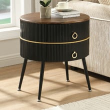 Lulu 2 Drawer Bedside Table