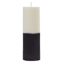2 Tone Pillar Soy-Blend Candle
