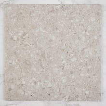 Hadfair 600 x 600mm Beige Terrazzo Look Porcelain Tile