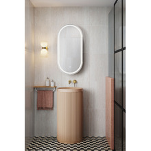 Toru Cream & Black Marble Mosaic Tile