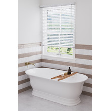 Havenford Gloss Chalk Square Ceramic Tile