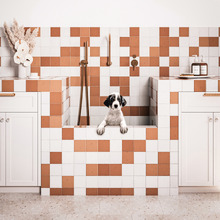 Havenford 125 x 125mm Matt Terra Square Ceramic Tile