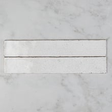 Craquel White Subway Ceramic Tile
